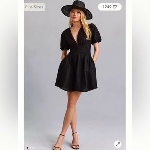 The Katerina Button-Front Mini Dress